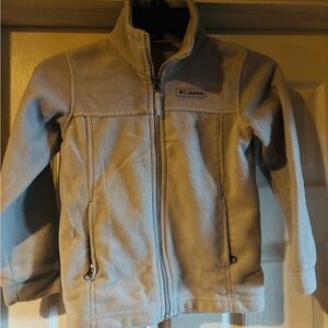 Columbia Light Gray Fleece Jacket